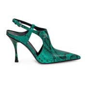 Dsquared2 Slingback Pump Skor Green, Dam