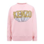 Kenzo Stilfull rosa sweatshirt för kvinnor Pink, Dam