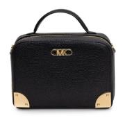 Michael Kors Estelle Trunk Crossbody Väska Black, Dam