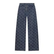 Ludovic de Saint Sernin Wide Jeans Blue, Dam