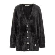 Philosophy di Lorenzo Serafini Cardigan Tröja Black, Dam