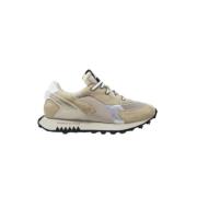 RUN OF Sportiga/Chica Sneakers Beige, Herr