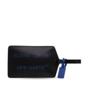 Off White Handväska Zip Tie Medium Black, Dam