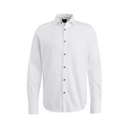 PME Legend Ren Look Bomull Jersey Skjorta White, Herr