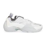 Lanvin Vita Låga Top Mesh Sneakers White, Herr