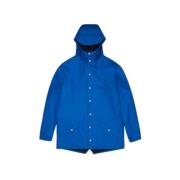 Rains Modernt Unisex Vattentät Jacka Blue, Herr