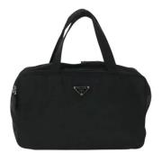 Prada Vintage Pre-owned Nylon prada-vskor Black, Dam