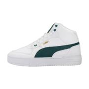 Puma Stiliga Mid-Top Sneakers för Män White, Herr