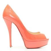 Christian Louboutin Pre-owned Pre-owned Läder klackskor Pink, Dam