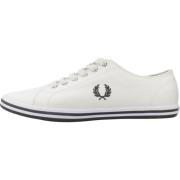 Fred Perry Stiliga Kingston Twill Sneakers White, Herr