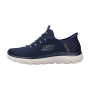 Skechers Moderne Summits Sneakers Blue, Herr