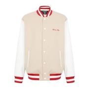 Balmain Signatur bomberjacka Beige, Herr