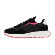 Tommy Jeans Kvinnors New Runner Sneakers Black, Dam