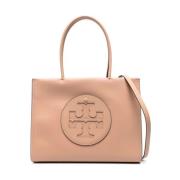 Tory Burch Beige Väskor med Logodetalj Beige, Dam