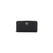 Tory Burch Svarta Kontinentala Plånböcker Black, Dam