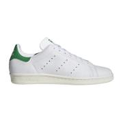 Adidas Lädersneakers med Tryckt Logotyp White, Herr