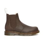 Dr. Martens 2976 Chelsea Crazy Horse Stövel Brown, Dam