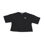 Puma Klassisk Oversized T-shirt Black, Dam