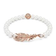 Swarovski Djärv Vit Armband med Roséguldston White, Dam