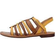 Geox Beqvama platta sandaler för kvinnor Brown, Dam