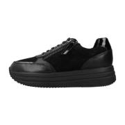 Geox Stiliga Dam Sneakers Black, Dam