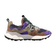 Flower Mountain Stiliga Yamano Sneakers för Kvinnor Purple, Dam