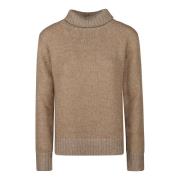 Fabiana Filippi Turtlenecks Brown, Dam