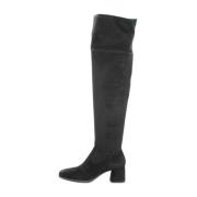 Geox Over-knee Boots Black, Dam