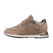 Geox Stiliga Damsneakers Brown, Dam