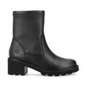 Remonte Svarta Stängda Booties Black, Dam