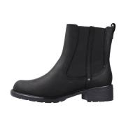 Clarks Ankle Boots Black, Dam