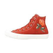 Converse Högtop Sneakers Red, Dam