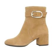 Geox Heeled Boots Brown, Dam