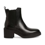 Tamaris Svarta Stängda Booties Black, Dam