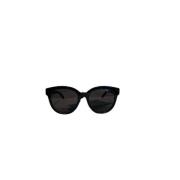 Saint Laurent Vintage Pre-owned Plast solglasgon Black, Dam