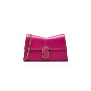 Marc Jacobs Fuchsia Kedjeplånbok Pink, Dam