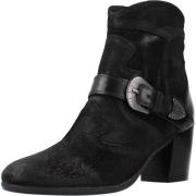 Geox Elegant Heeled Boots Black, Dam