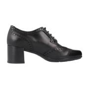 Geox Heeled Boots Black, Dam