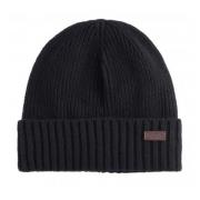 Barbour Herr Carlton Stickad Mössa Black, Unisex