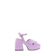 Nodaleto Bulla Joni Pumps With Maxi Platform Purple, Dam