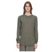 Rick Owens Genomskinlig Rund Hals Sweatshirt Green, Dam