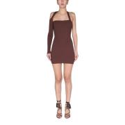 Andrea Adamo Short Dresses Brown, Dam