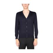 Ballantyne Cardigans Black, Herr