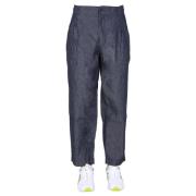 Comme des Garçons Straight fit byxor Blue, Herr