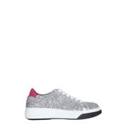 Dsquared2 Glittriga Sneakers med Gummisula Gray, Dam