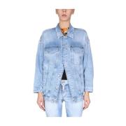 Dsquared2 JeansDenim Jacka Blue, Dam