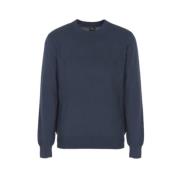 Armani Exchange Klassisk Pullover Blue, Herr