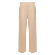 Jil Sander Breda byxor Beige, Dam