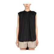 Alexander McQueen Silkesblus Black, Dam