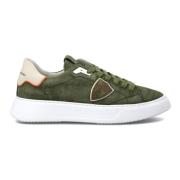 Philippe Model Gröna Temple Sneakers Green, Herr